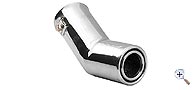 Elbow 140� exhaust pipe 63 mm
