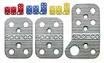 Pedaliera gialla Sparco Curva
