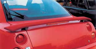 Spoiler Posteriore Per Fiat 126 E 127 (1972-1996) - In ABS Nero, Adesivo
