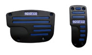 Sparco Strip pedal set - automatic black
