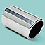 Terminale TS-16L Inox 80 mm