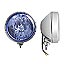 X-Tre, halogen driving light with position light - Blue lens 200 mm