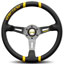 Volante Momo Drifting giallo