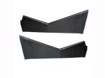 Side covers in carbon fiber for Sparco RAC rollbar