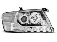 Pair Angel eyes Chrome no CE approval headlights