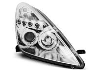 Pair Angel eyes Chrome no CE approval headlights