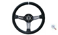 Sparco dished steering wheel L777 smooth leather