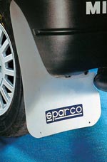 Sparco mud flaps