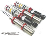 Lowtec coilovers - height adjust - damping adjust