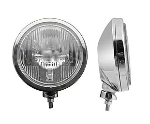 X-Due, halogen driving light with position light 201 mm