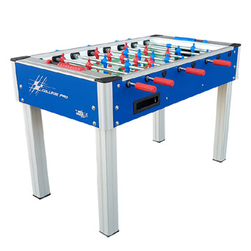 College Pro Blue Foosball Table by Roberto Sport