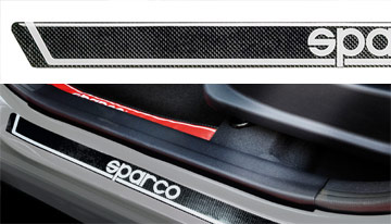 Sparco sill guards carbon 3D 