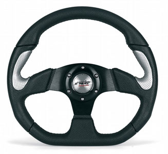 Simoni DTM black-silver steering wheel