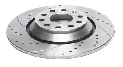 Fiat Ducato 1.9 Diesel Front Grooved Drilled Brake Discs