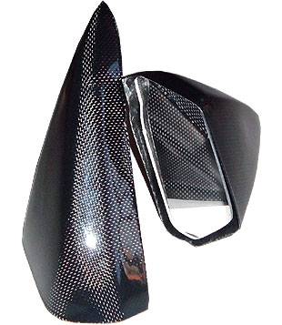 Specchietti in carbonio Lancia Delta Evo