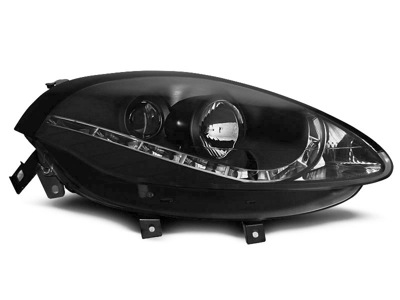 Headlights with LEDs and Front Projectors FIAT Bravo - Car Tuning