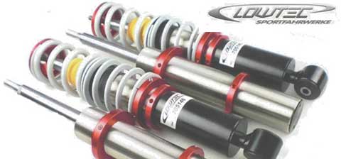 Lowtec coilovers - height adjust - damping adjust