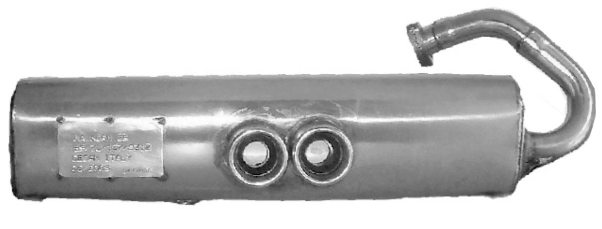 scarico smart 451 cdi