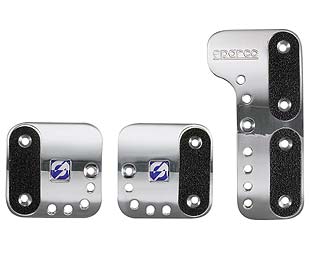 Sparco pedal set Technology polished