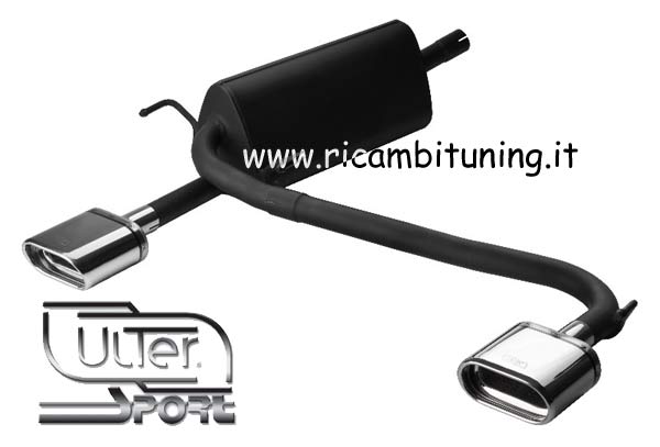 Ulter Sport High Performance Exhaust System Opel Astra H Car Tuning Spare Parts Store