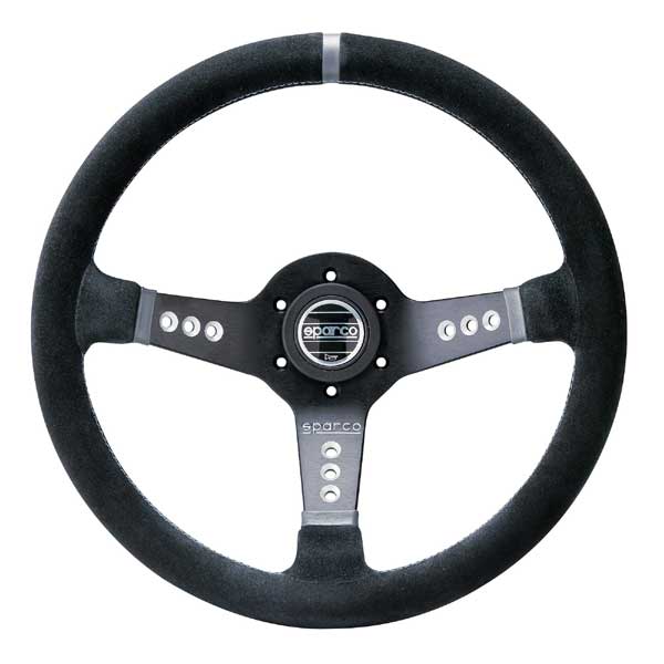 Sparco dished steering wheel L777 suede