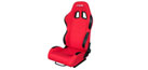 Red sport seat simoni Jenson