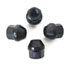 Set 4 steel nuts 12x1.25 thread 19mm hex conical