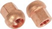 Copper nut 14x1.5 thread 19mm hex spherical