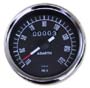 Mechanical tachometer 100 mm black for Fiat 500 60s-70s