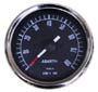 Rev counter 10000rpm  80 mm black for Fiat 500 60s-70s