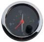 Analog clock 52 mm black for Fiat 500 60s-70s