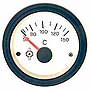 Oil temperature electrical gauge 40 - 150C° ∅ 52 mm (2 in)