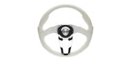 Simoni Drag white steering wheel