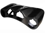 Lamp pods for bonnet in carbon fiber 4x180mm