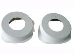 Pair Light Pods for bumper in fibreglass 200 mm