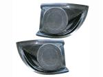 Pair light pods for bumper in carbon fibre S1600