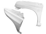 Pair of front fenders in fiberglass 