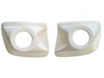 Pair of lamp pods for bumper in fiberglass  150 mm
