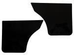 Pair of rear panels in fiberglass 
