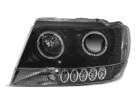Pair Angel eyes Black no CE approval headlights