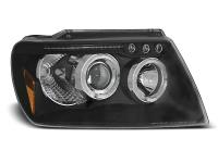 Pair Angel eyes Black no CE approval headlights