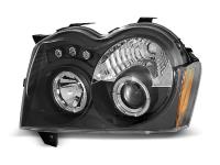 Pair Angel eyes Black no CE approval headlights