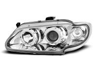 Pair Angel eyes Chrome headlights