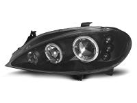 Pair Angel eyes Black headlights