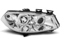 Pair Angel eyes Chrome headlights