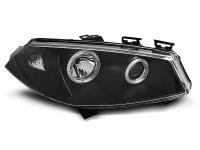 Pair Angel eyes Black headlights