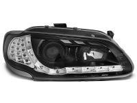 Pair Daylight Black Projectors headlights