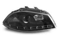 Pair Daylight Black Projectors headlights