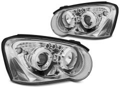 Coppia Angel Eyes cromati non omologati
