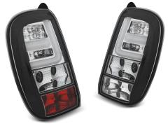 Coppia Fanali posteriori LED neri con barre LED